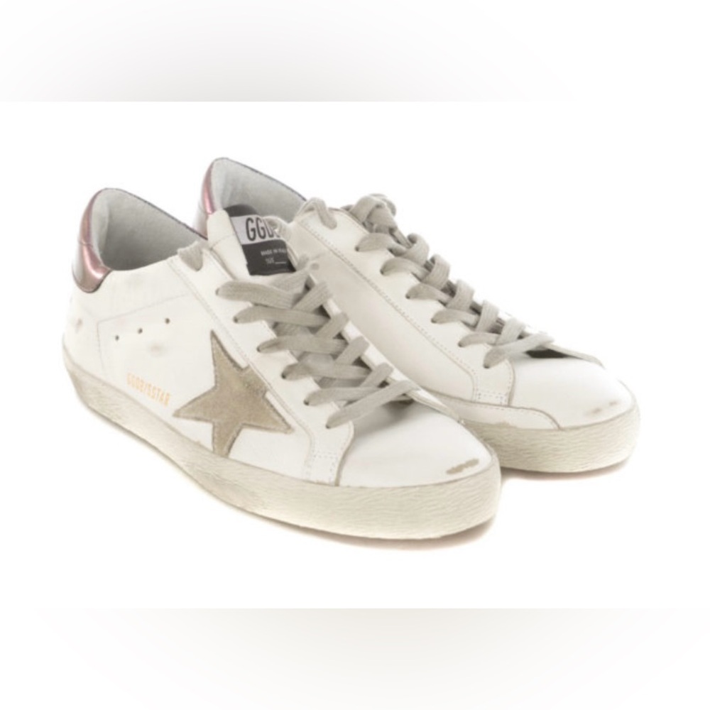 GOLDEN GOOSE
Superstar iridescent heel tab sneakers